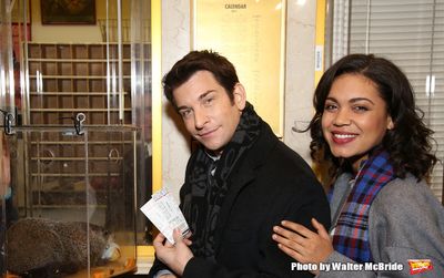 Andy Karl and Barrett Doss Photo