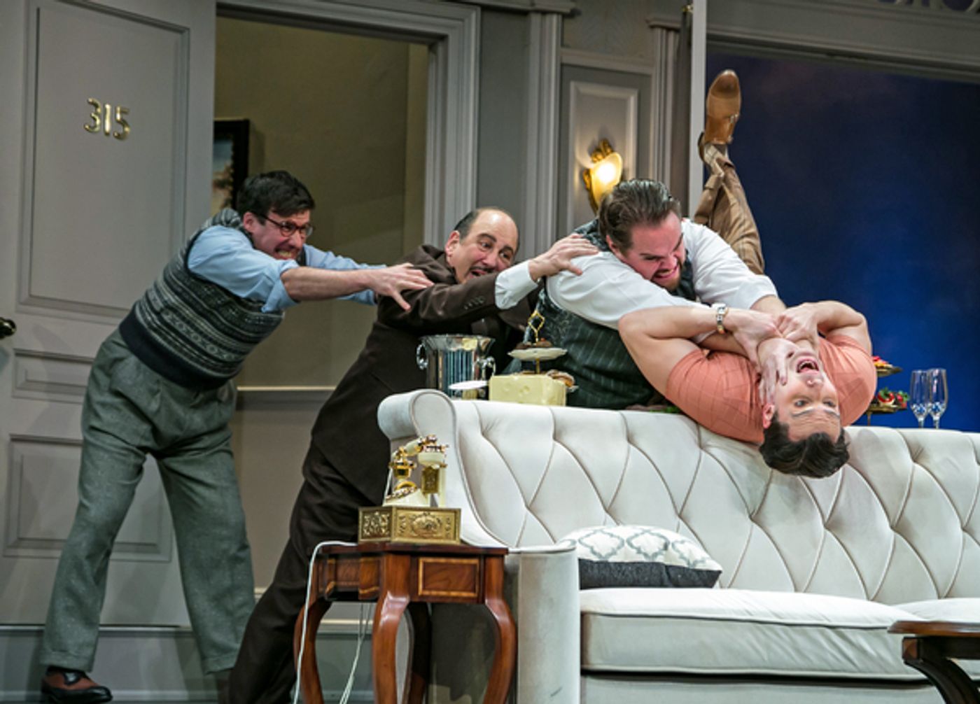 Photo Flash: First Look at Production Photos for A COMEDY OF TENORS at Paper Mill Playhouse  Image