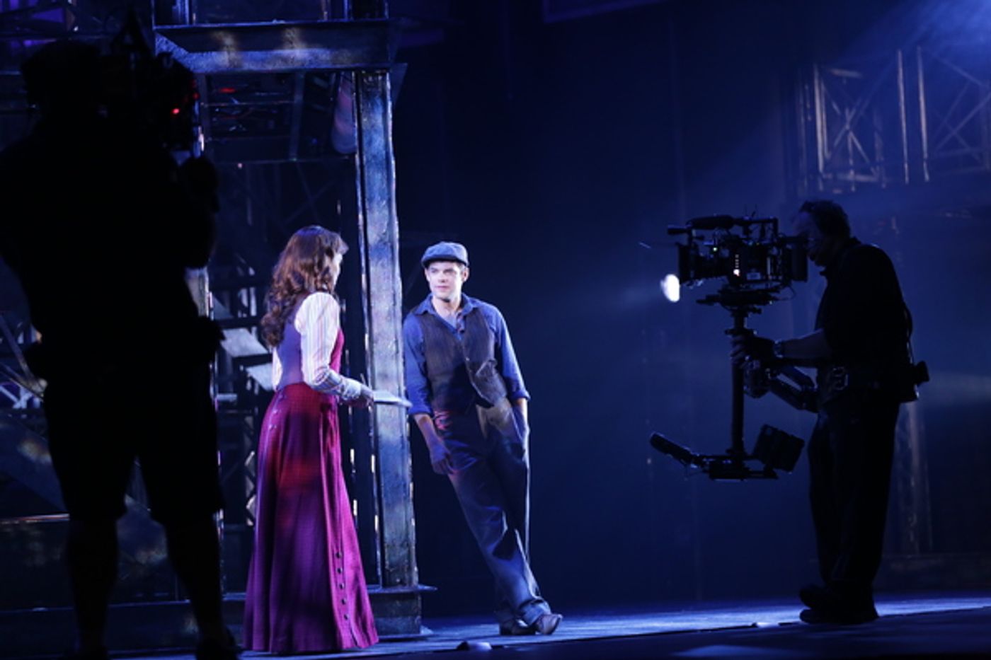 Photo Flash: Ain't It a Fine Life Filming NEWSIES? Go Behind the Scenes Before It Hits Theatres! Photo Flash: Ain't It a Fine Life Filming NEWSIES? Go Behind the Scenes Before It Hits Theatres! Image