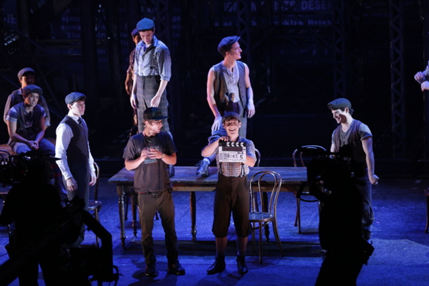 Photo Flash: Ain't It a Fine Life Filming NEWSIES? Go Behind the Scenes Before It Hits Theatres! Photo Flash: Ain't It a Fine Life Filming NEWSIES? Go Behind the Scenes Before It Hits Theatres! Image
