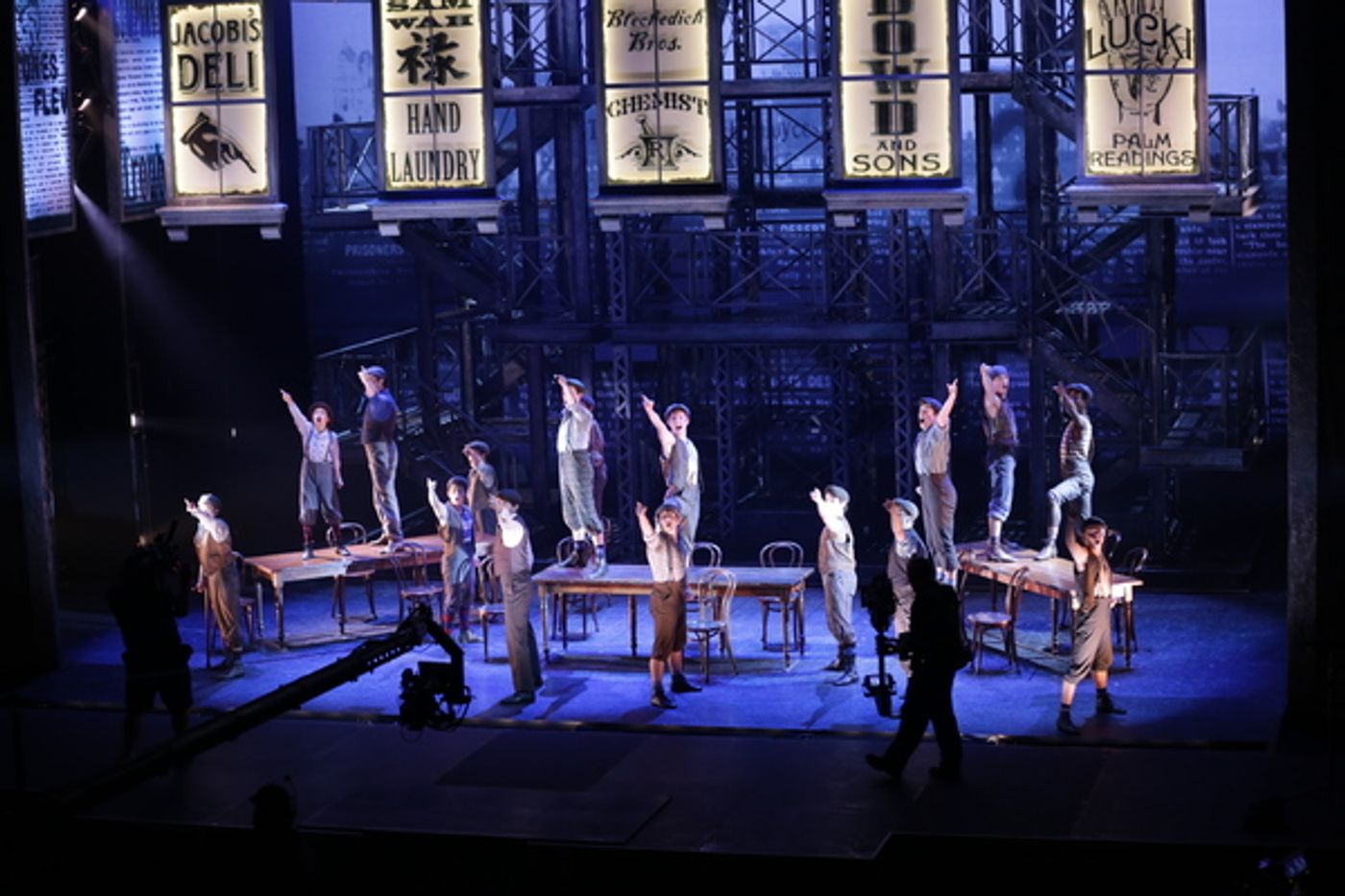 Photo Flash: Ain't It a Fine Life Filming NEWSIES? Go Behind the Scenes Before It Hits Theatres! Photo Flash: Ain't It a Fine Life Filming NEWSIES? Go Behind the Scenes Before It Hits Theatres! Image
