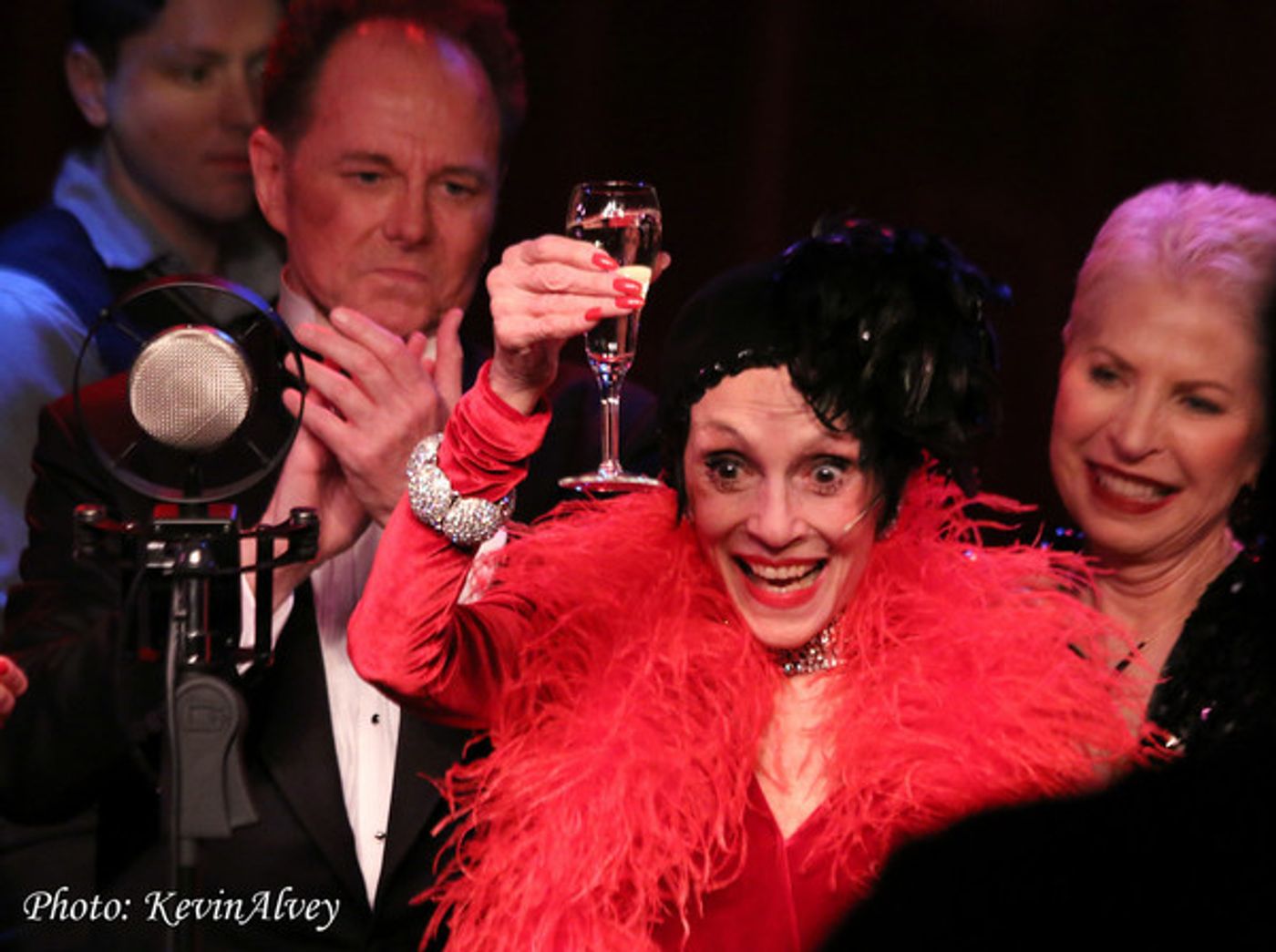 Photo Flash: Liliane Montevecchi Celebrates The Ziegfeld Society at Birdland  Image