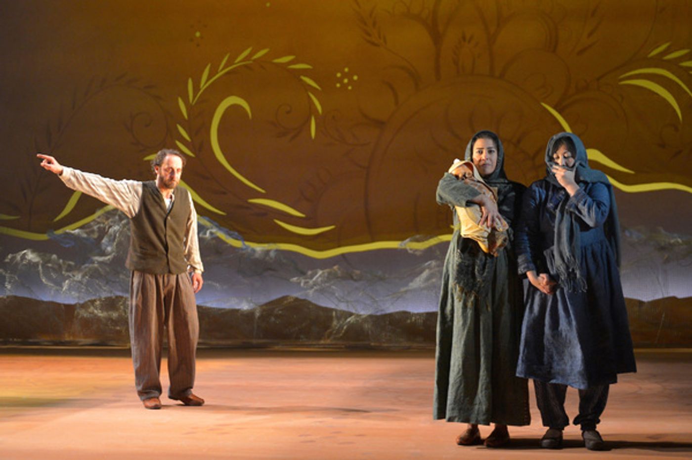Photo Flash: First Look at the Stage Adaptation of Khaled Hosseini's A THOUSAND SPLENDID SUNS at A.C.T.  Image
