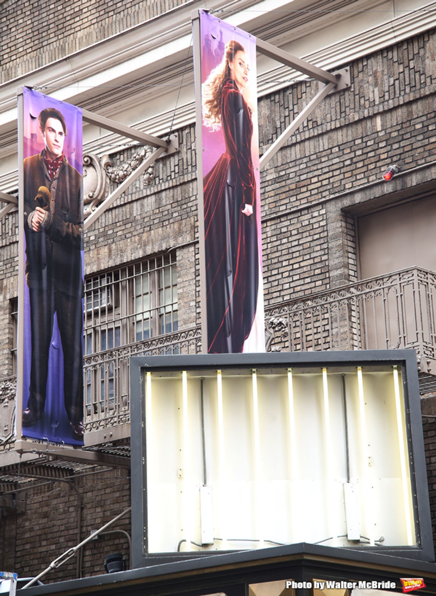 Up on the Marquee: ANASTASIA Gets Installed!  Image