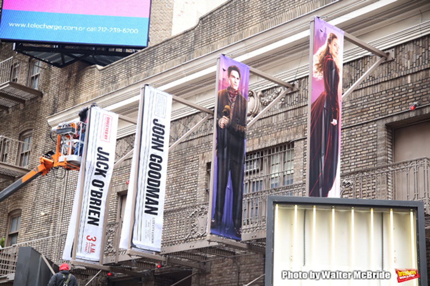 Up on the Marquee: ANASTASIA Gets Installed!  Image
