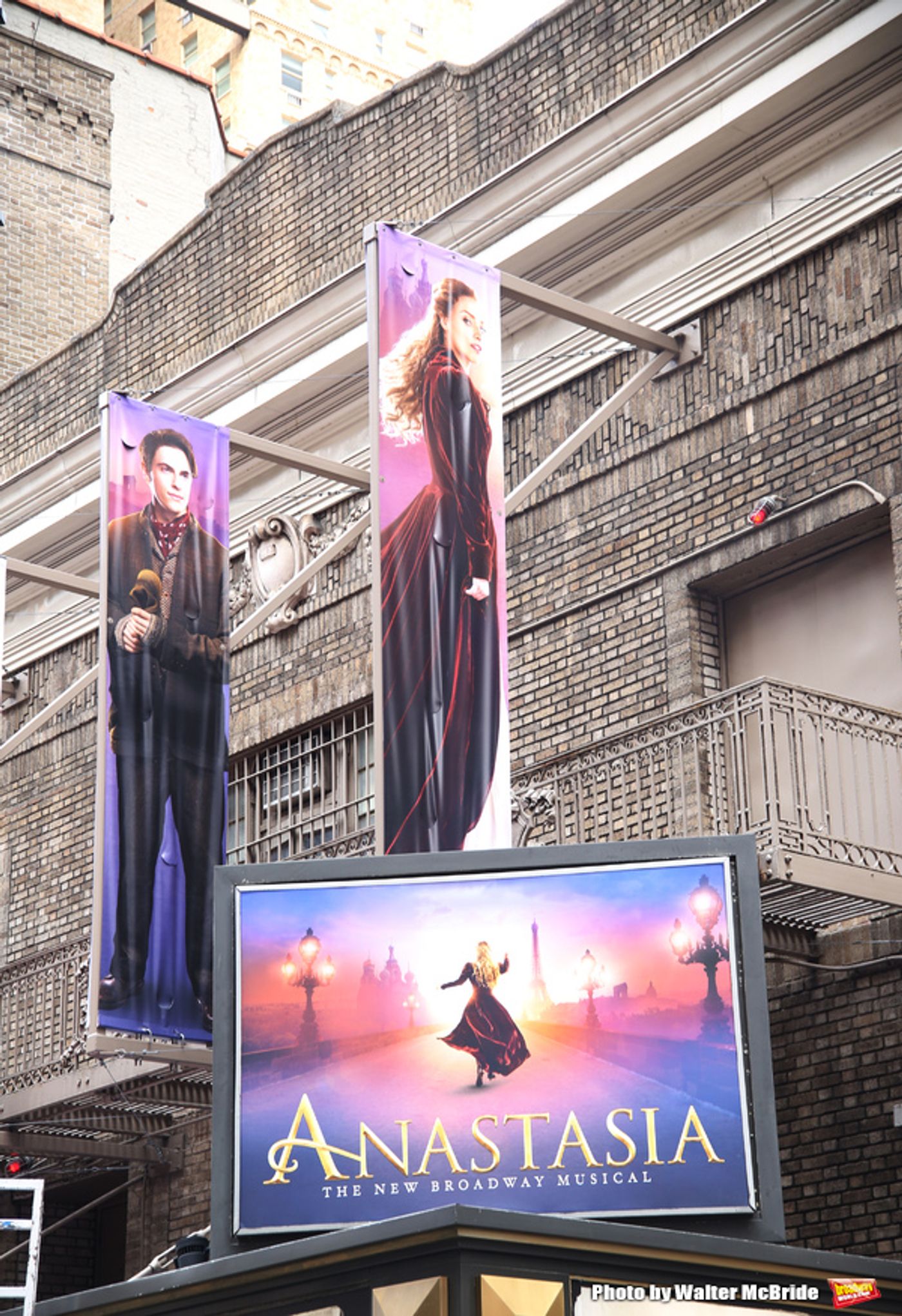 Up on the Marquee: ANASTASIA Gets Installed!  Image