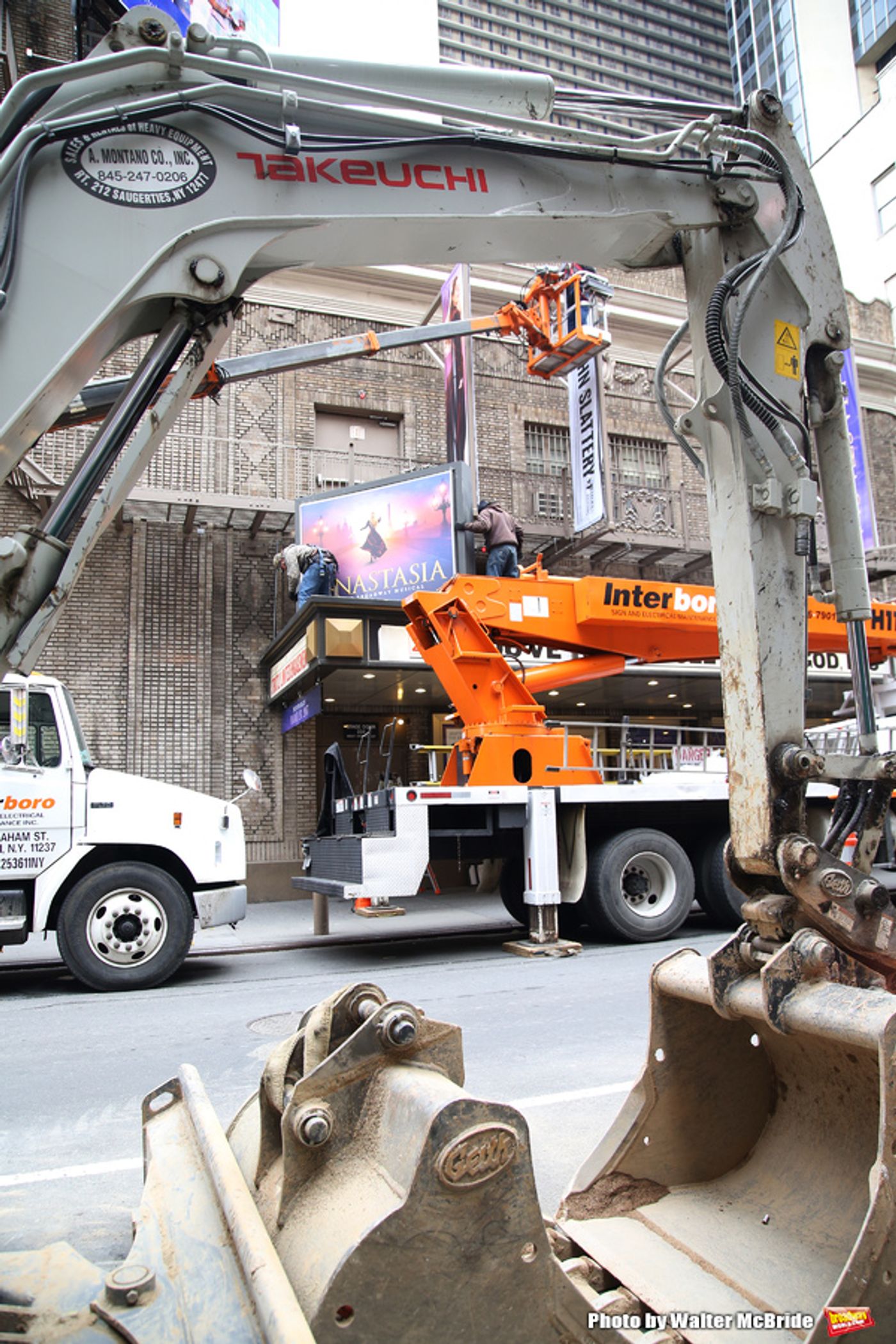 Up on the Marquee: ANASTASIA Gets Installed!  Image