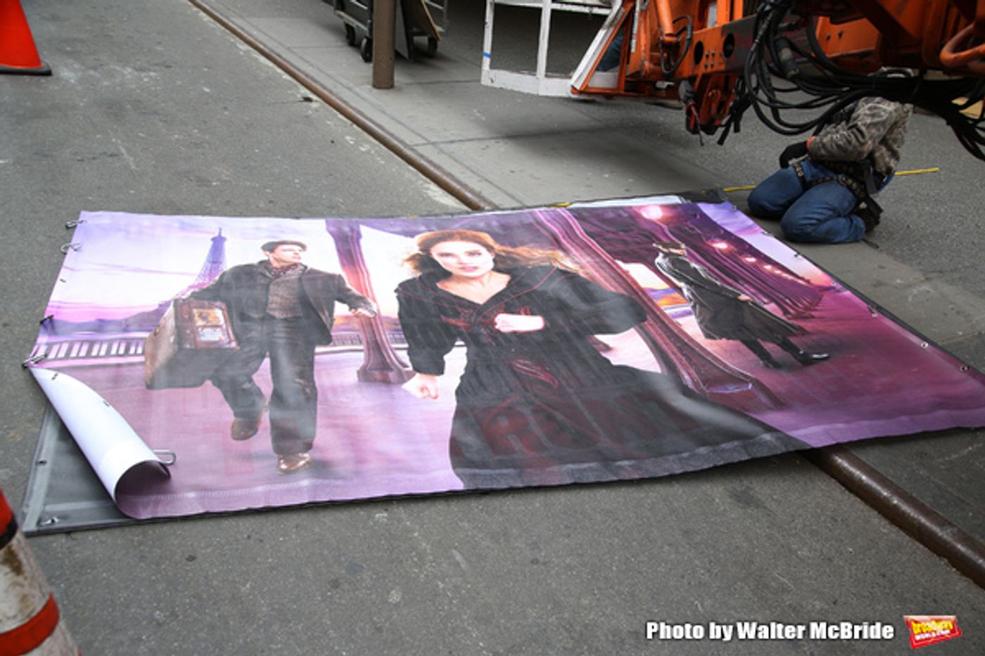 Up on the Marquee: ANASTASIA Gets Installed!  Image