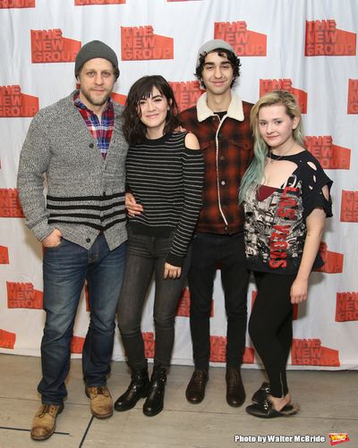 Joe Tippett, Isabelle Fuhrman, Alex Wolff and Abigail Breslin  Photo