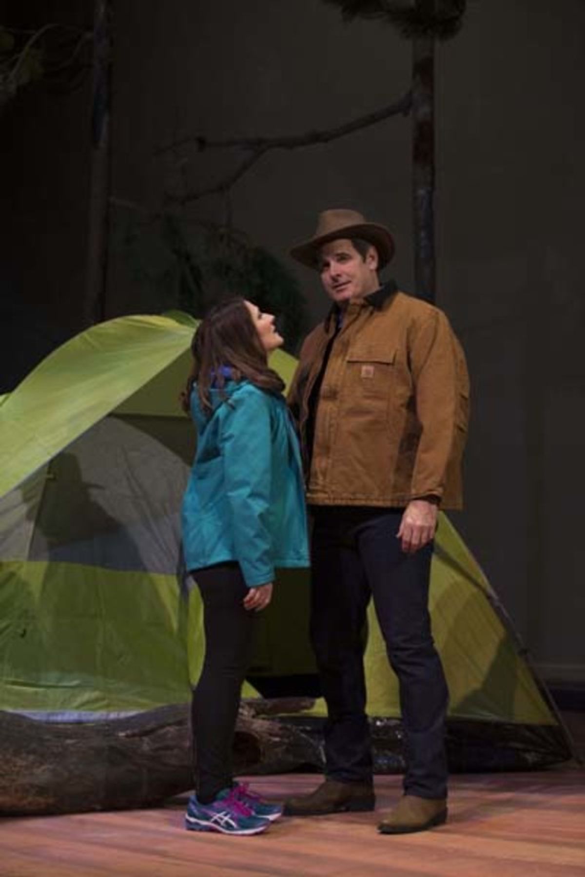 Anne Tolpegin and Joe Gately at 