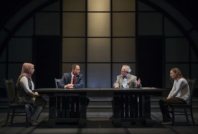 Susaan Jamshidi (Claire Fathi), Timothy Edward Kane (Scott Bader) Photo