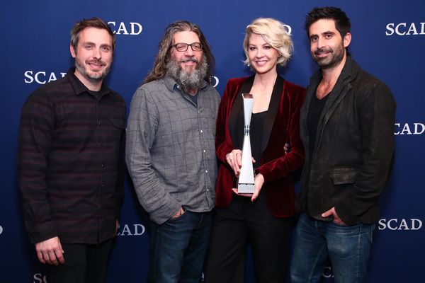 ATLANTA, GA - FEBRUARY 03: (L-R)  Co-creator, executive producer Patrick Osborne, Wri Photo