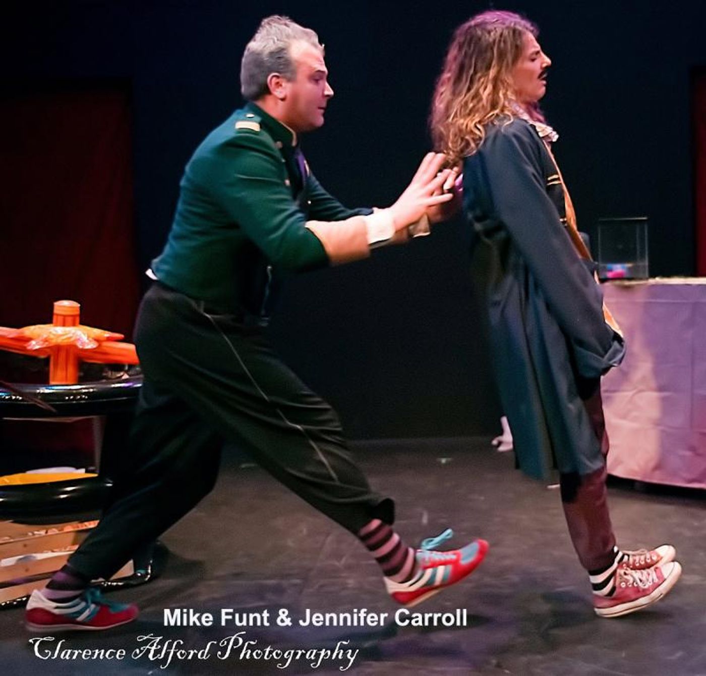 Review: JACKSON-LAFITTE: A VAUDEVILLE - Four Clowns' Latest Well-Oiled Gem of Silliness  Image