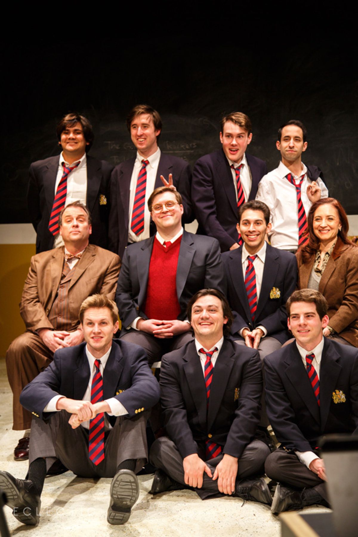 Rohan Sinah (Akthar), Taylor Sorrell (Scripps), Mathias Blake (Dakin), Matthew Harris (Lockwood), David Belew (Hector), Justin Atkinson (Irwin), Joshua Servantez (Posner), Lisa Savegnago (Mrs. Lintott), Derek Herman (Rudge), Stephen McClure (Timms),  at 