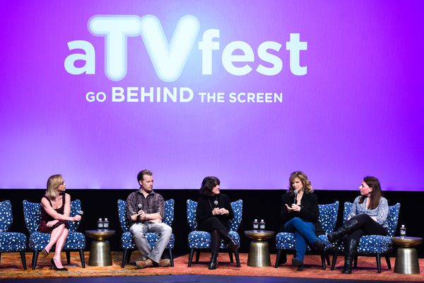 ATLANTA, GA - FEBRUARY 04:  Executive Producer Christina Ricci, Actor David Hoflin, P Photo