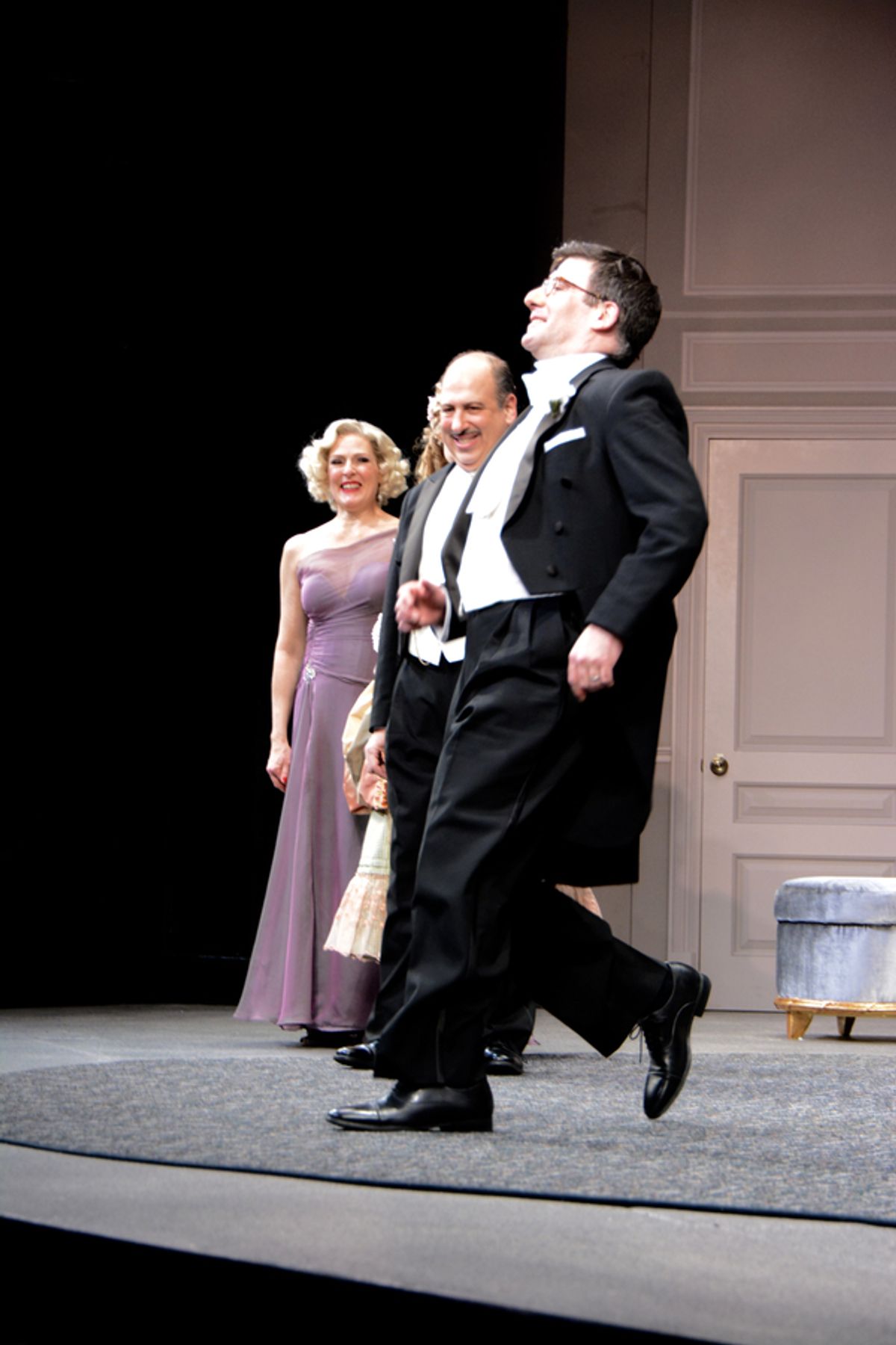 Donna English, Michael Kostroff and David Josefsberg at 