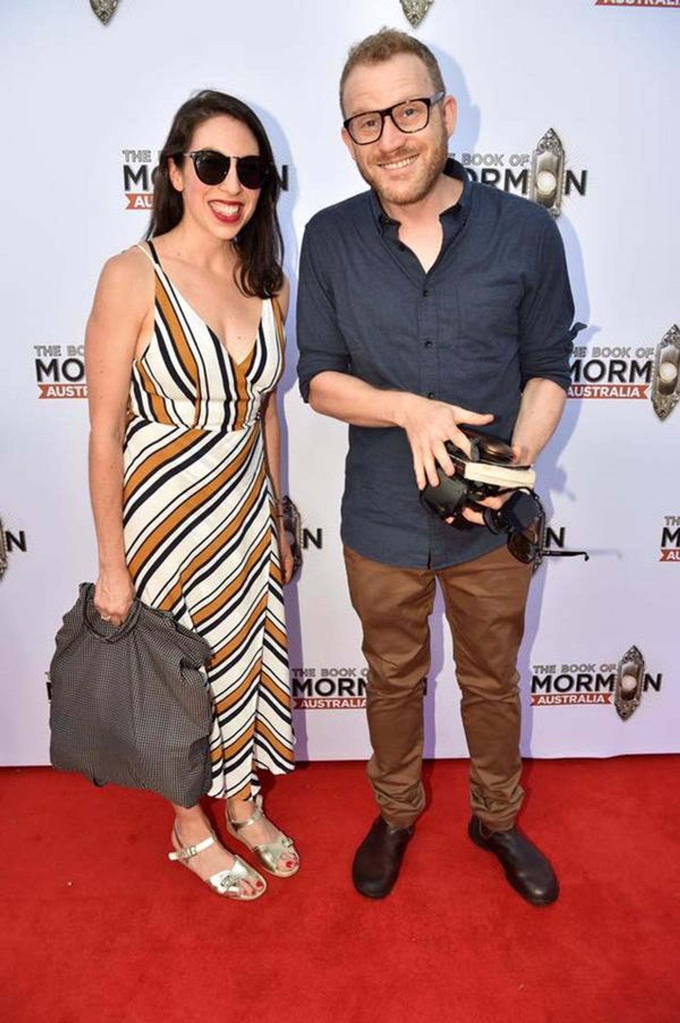 Photo Flash: On the Red Carpet of Melbourne's THE BOOK OF MORMON  Image