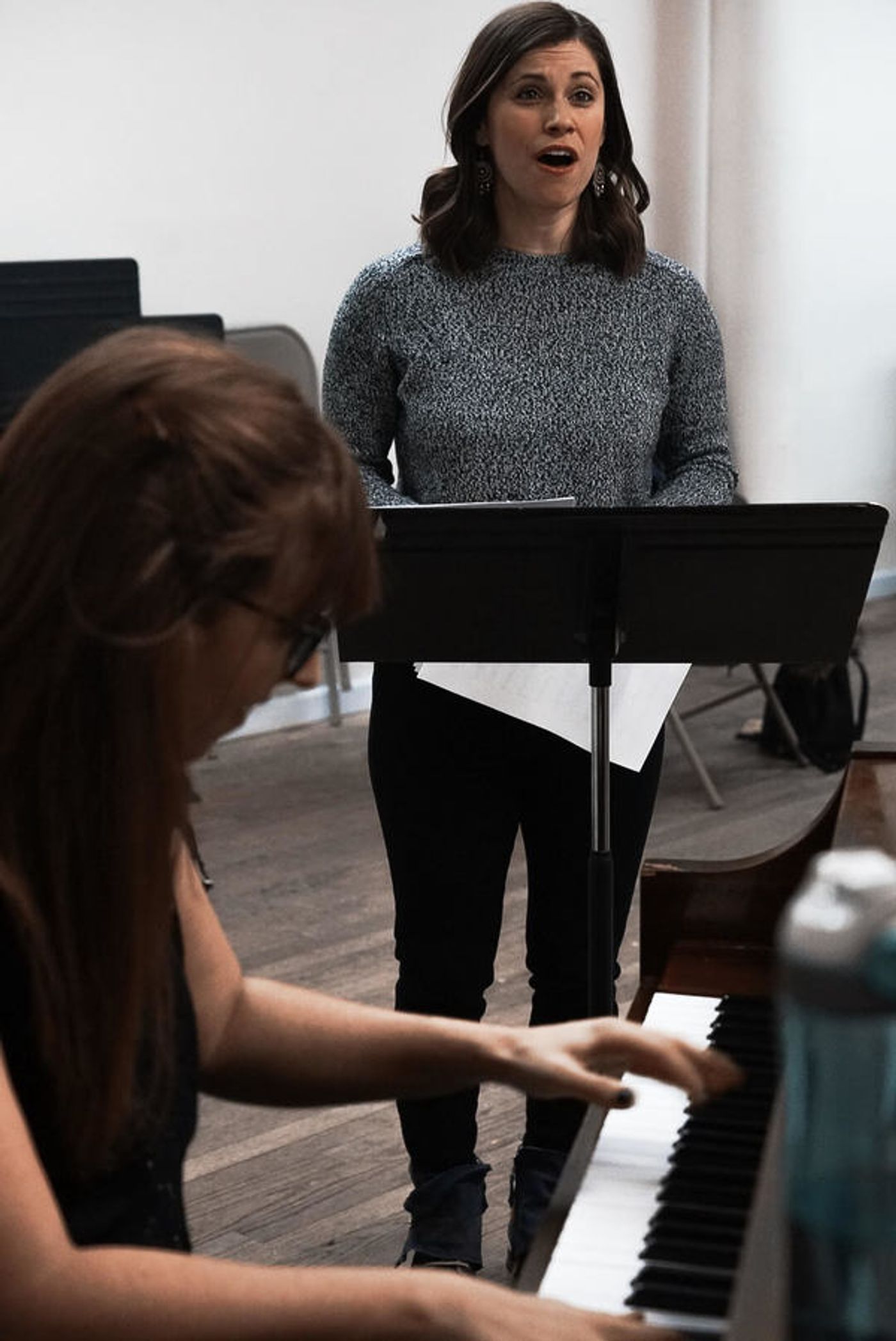 Photo Flash: Inside Rehearsal for LOVE SONGS FOR V-DAY at Birdland  Image