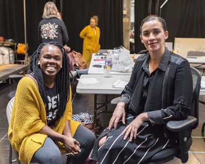 Ngozi Anyanwu and  Patricia McGregor Photo