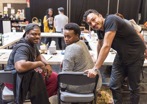 Marcus Henderson, Omoz Idehenre and Wade Allain-Marcus Photo