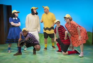 The cast of Mile Square Theatre’s production of “You’re a Good Man, Charlie Brown.†@ BroadwayWorld The cast of Mile Square Theatre’s production of “You’re a Good Ma Photo