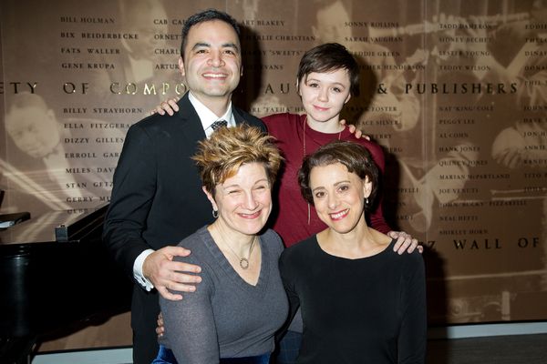 Rick Hip Flores, Lisa Kron, Emily Skeggs, Judy Kuhn Photo