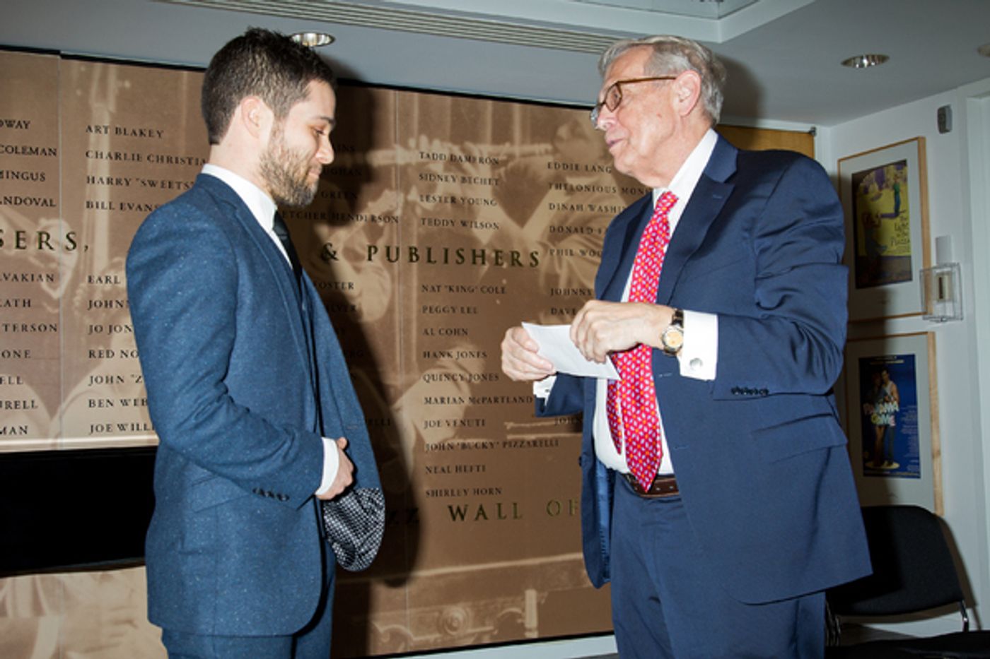 Photo Coverage: Lisa Kron and Daniel Zaitchik Accept 2017 Kleban Prizes  Image