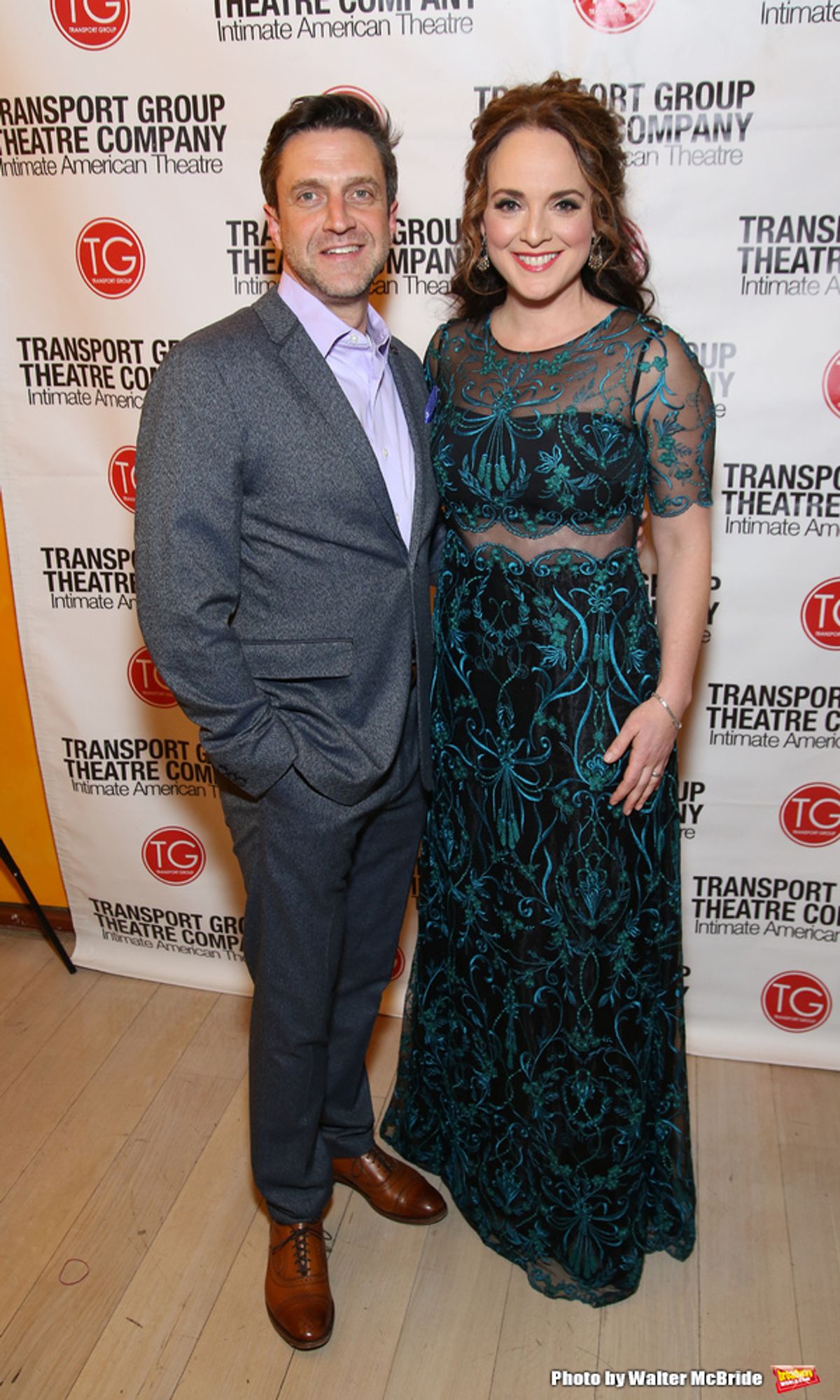 Raul Esparza and Melissa Errico  at 