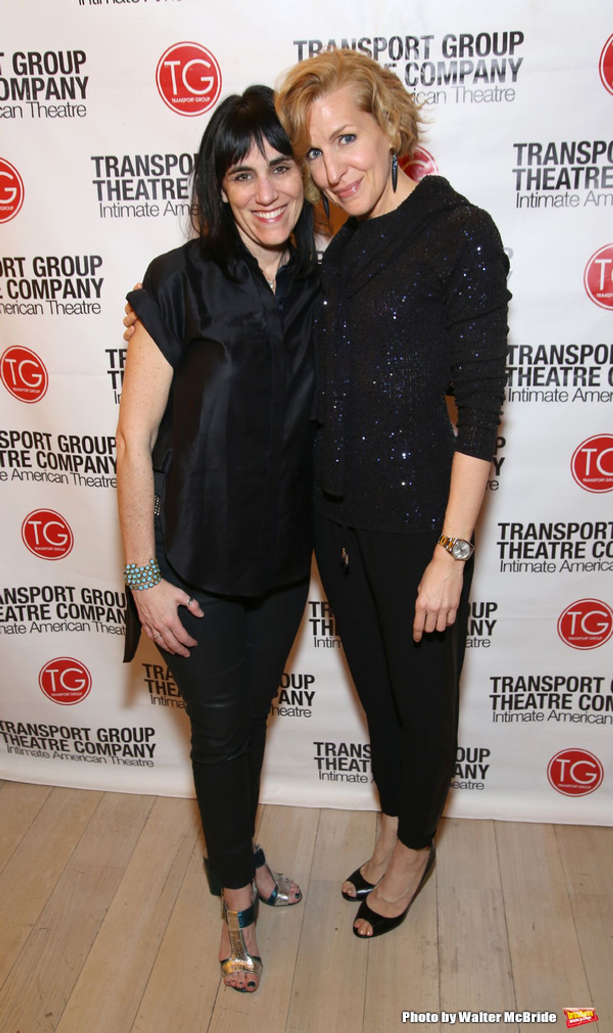 Leigh Silverman and Susan Blackwell  at 