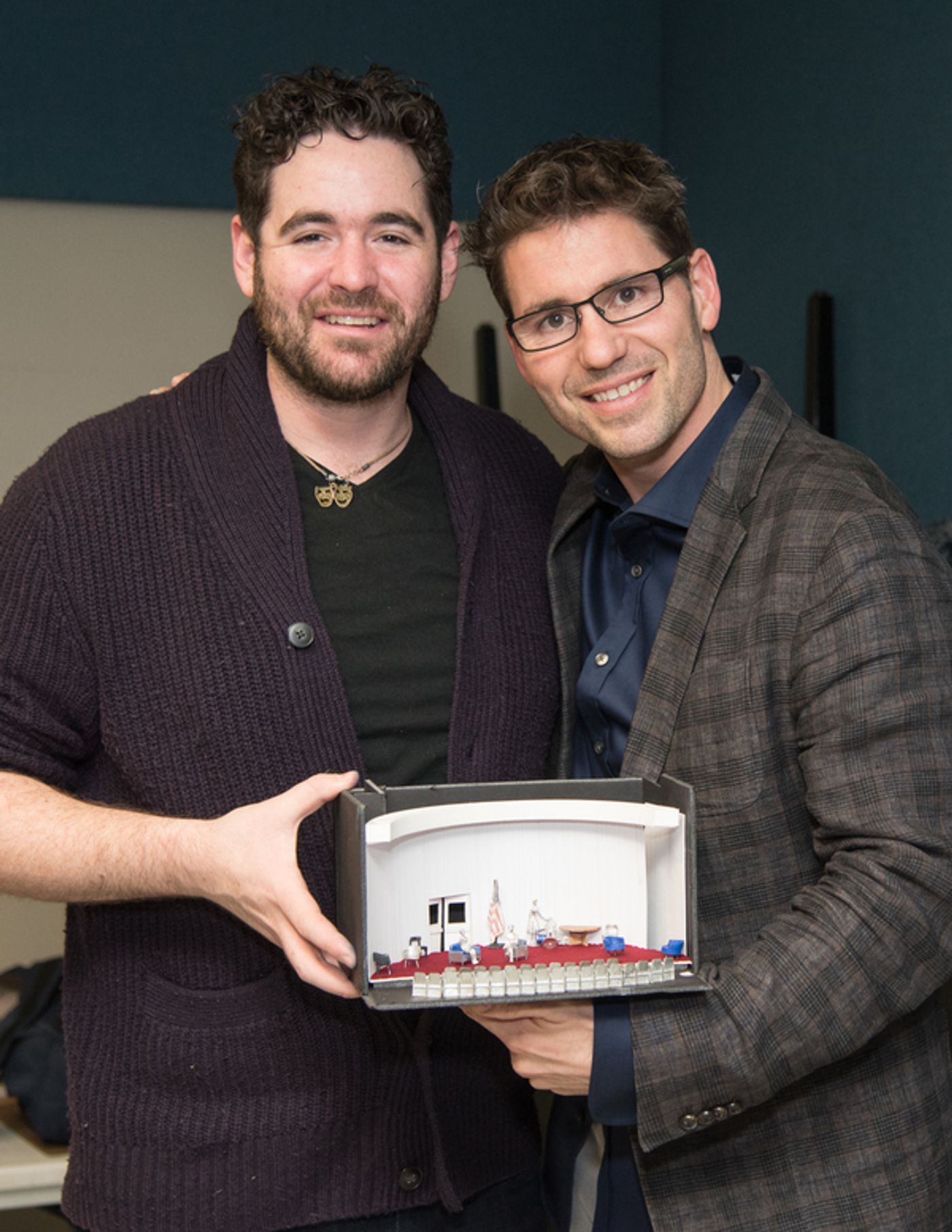 Photo Flash: Inside Rehearsals for CHURCH & STATE at New World Stages  Image