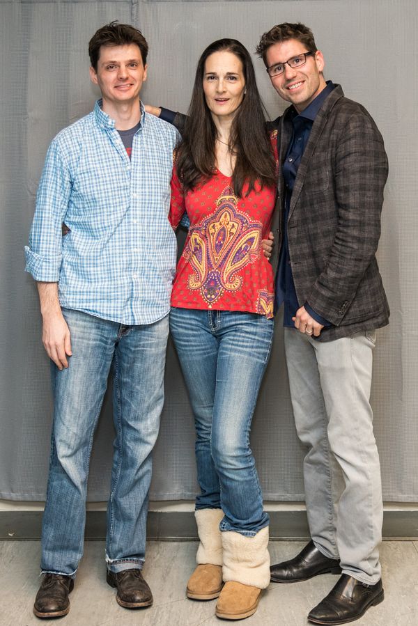 Jason Odell Williams, Charlotte Cohn and Markus Potte Photo