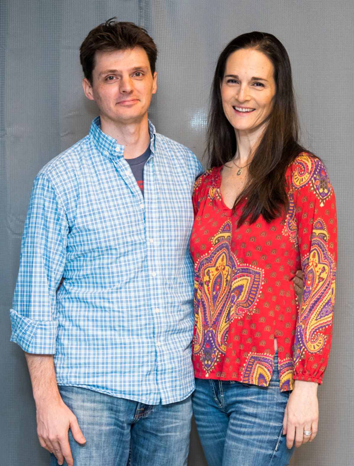 Jason Odell Williams and Charlotte Cohn at 