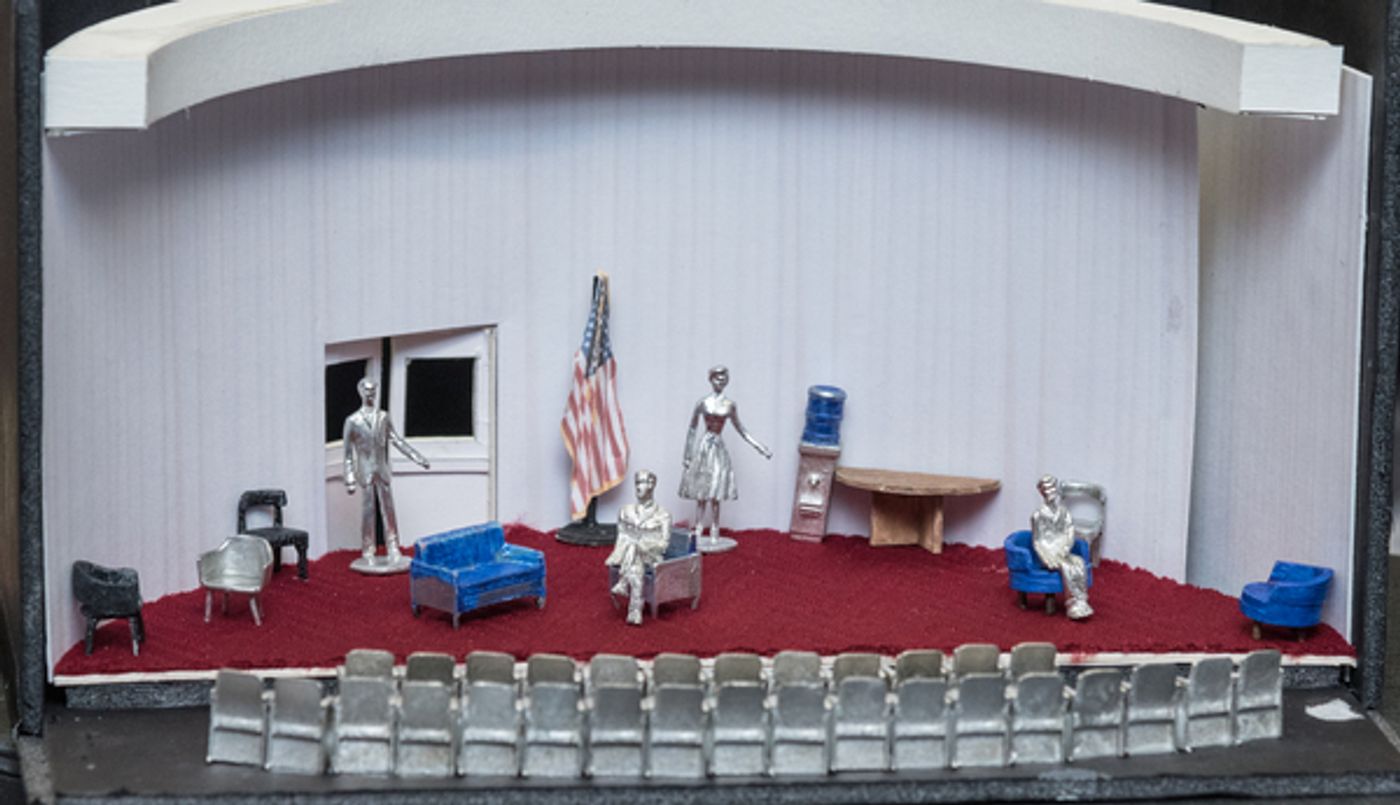 Photo Flash: Inside Rehearsals for CHURCH & STATE at New World Stages  Image