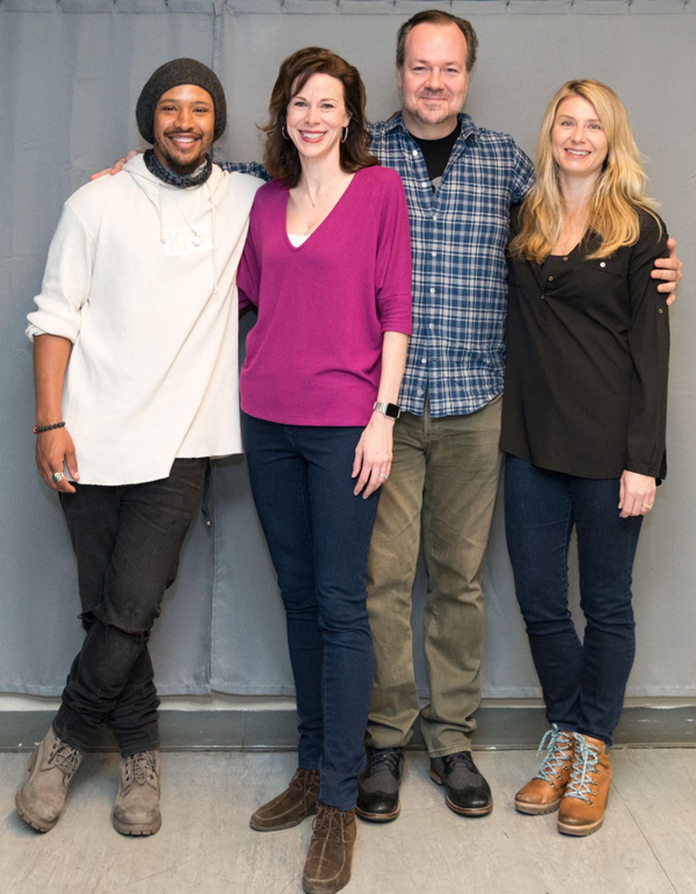 Photo Flash: Inside Rehearsals for CHURCH & STATE at New World Stages  Image