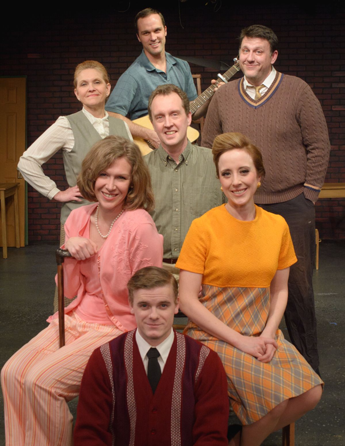 Jeff Wittekiend, Marisa Diotalevi, Thomas Ward, Patrick Bynane, Sherry Jo Ward, Julie K. Rhodes, and Matthew Holmes at 