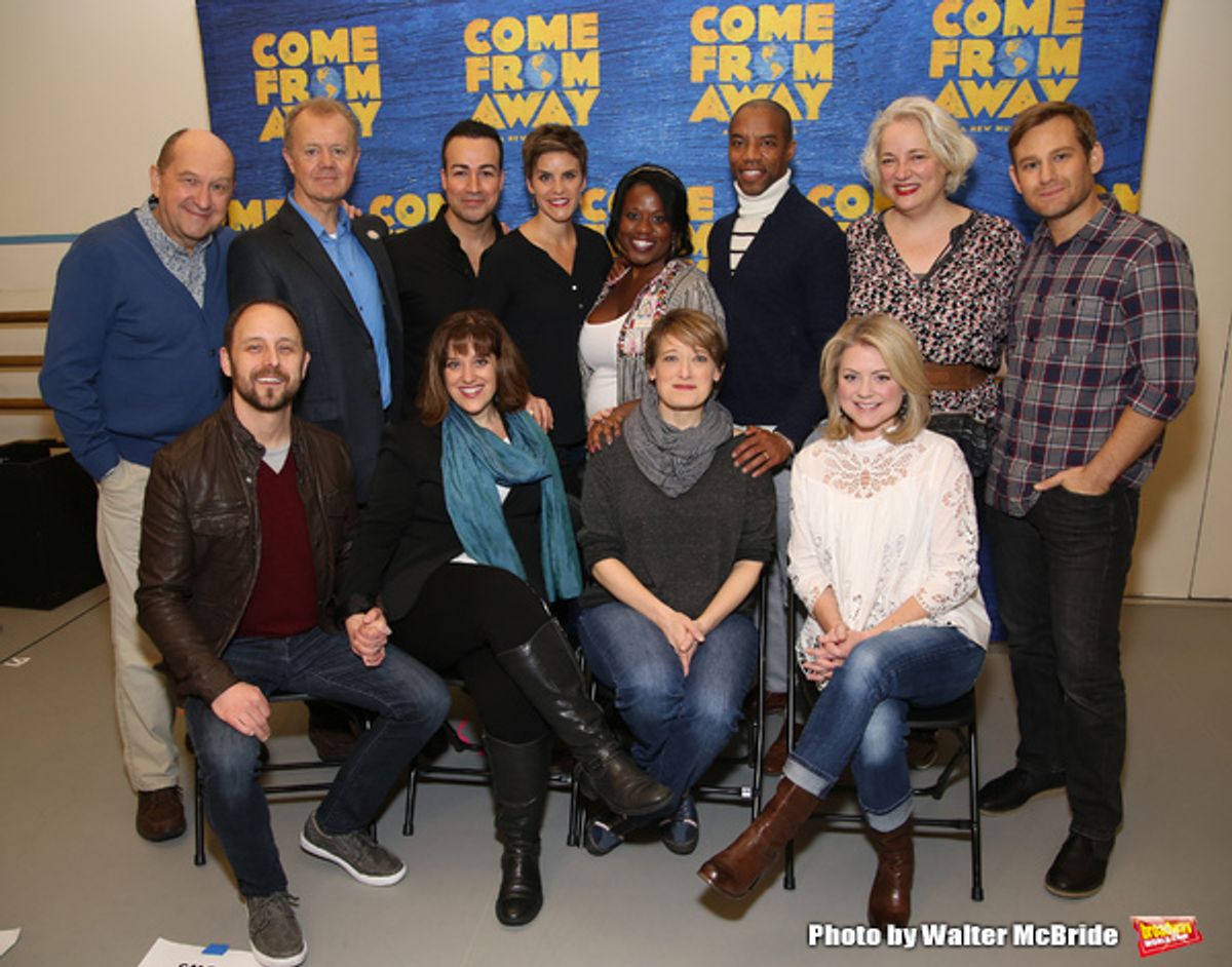 Geno Carr, Sharon Wheaarley, Petrina Bromley, Kendra Kassebaum, Joel Hatch,  Lee MacDougall, Caesar Samayoa,Jenn Colella, Q. Smith, Rodney Hicks, Astrid Van Wieren and Chad Kimball  at 