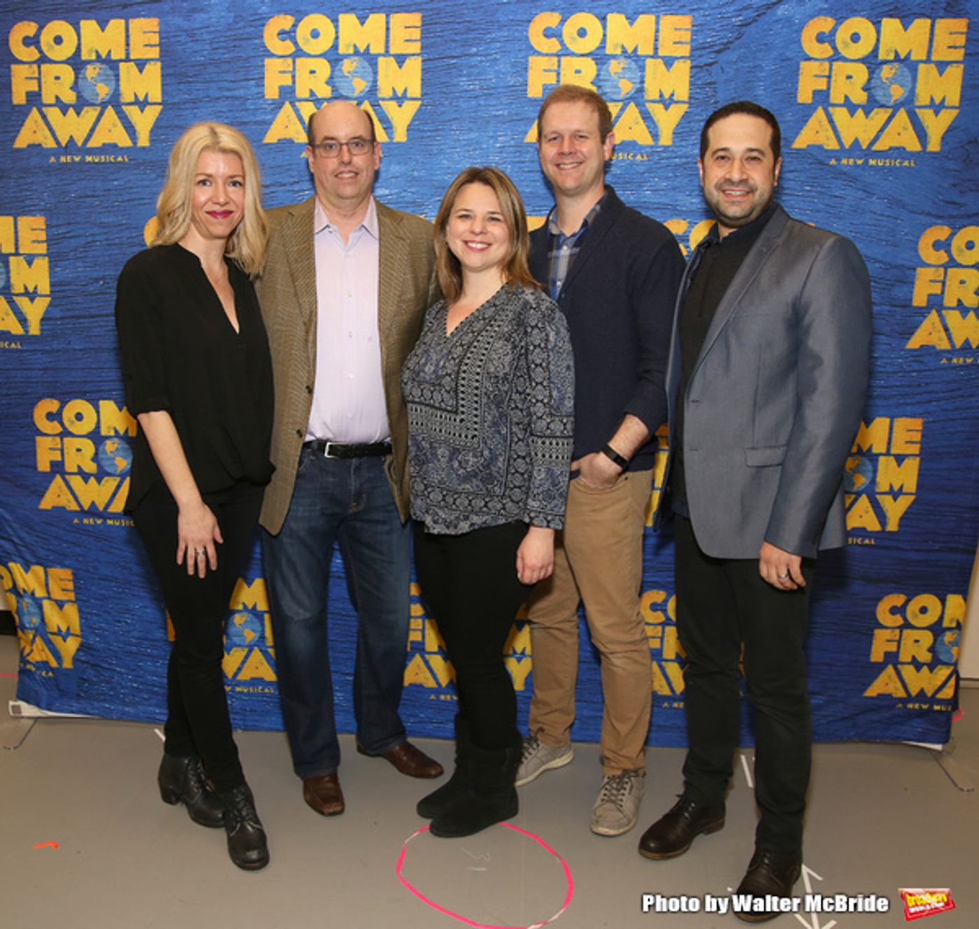 Photo Coverage: COME FROM AWAY Cast Lands on Broadway At Last!  Image