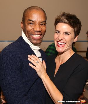 Rodney Hicks and Jenn Colella @ BroadwayWorld Rodney Hicks and Jenn Colella Photo