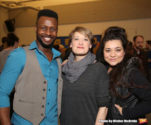 Josh Breckenridge, Petrina Bromley and Susan Dunstan Photo