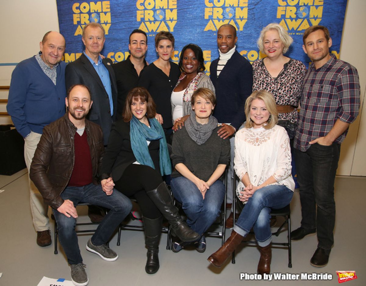 Geno Carr, Sharon Wheaarley, Petrina Bromley, Kendra Kassebaum, Joel Hatch,  Lee MacDougall, Caesar Samayoa,Jenn Colella, Q. Smith, Rodney Hicks, Astrid Van Wieren and Chad Kimball  at 