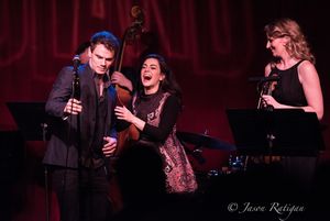 Jay Armstrong Johnson and company @ BroadwayWorld Jay Armstrong Johnson and company Photo