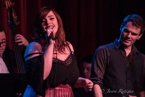 Jay Armstrong Johnson and company @ BroadwayWorld Jay Armstrong Johnson and company Photo