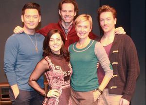 Karl Josef Co, Meghan Picerno, Michael Halling, Rachel De Benedet, Brian Charles Rooney @ BroadwayWorld Karl Josef Co, Meghan Picerno, Michael Halling, Rachel De Benedet, Brian Charles Roon Photo
