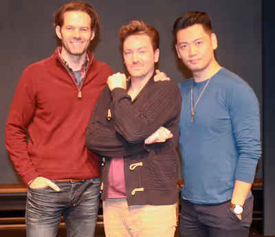Michael Halling, Brian Charles Rooney, and Brian Charles Rooney Photo