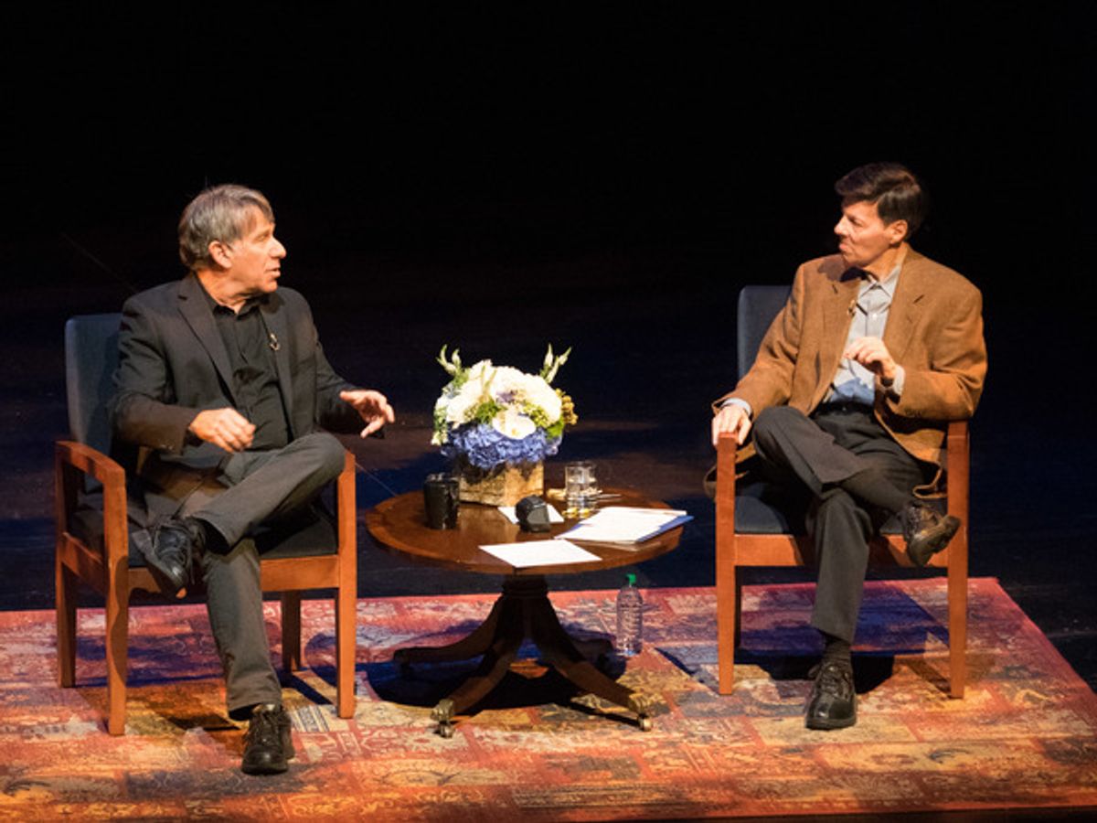 Stephen Schwartz with Michael A. Kerker at 