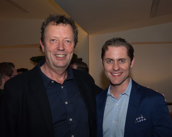 Paul Crewes and Michael McCorry Rose Photo