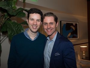 Alan Zachary and Michael McCorry Rose @ BroadwayWorld Alan Zachary and Michael McCorry Rose Photo
