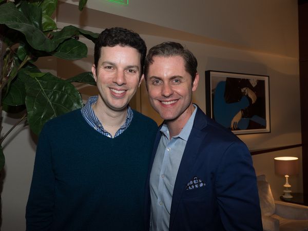 Alan Zachary and Michael McCorry Rose Photo