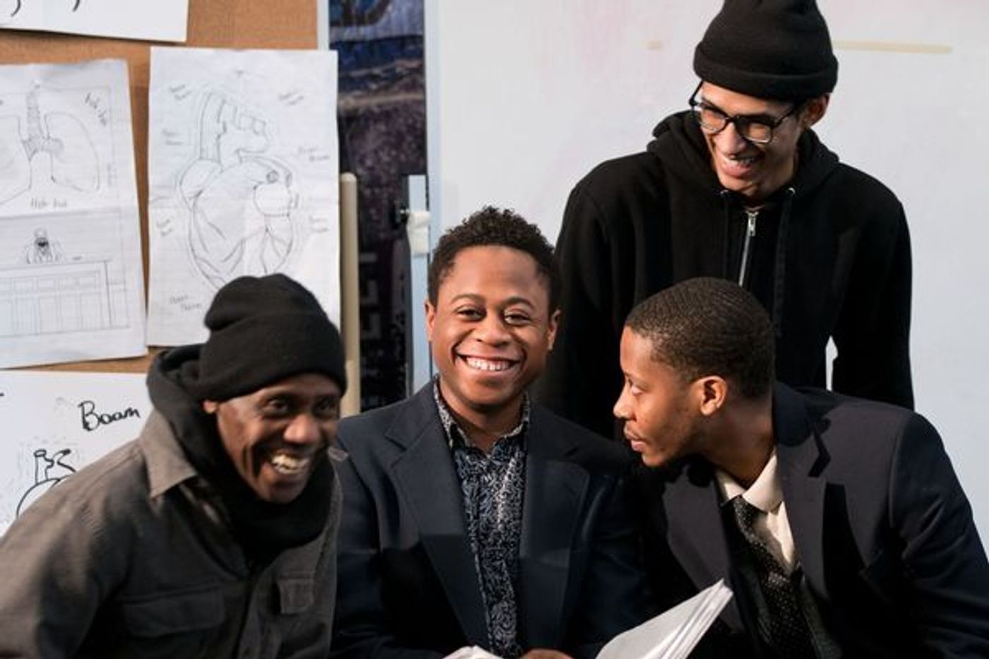 Photo Flash: Inside Rehearsal for Steppenwolf for Young Adults' MONSTER  Image