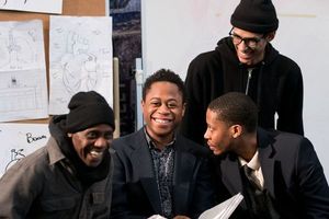 Kenn E. Head, Daniel Kyri, Tevion Devin Lanier  and Namir Smallwood Photo